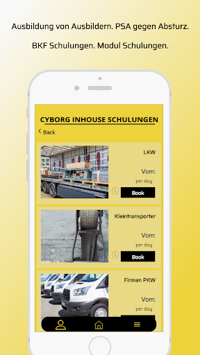 Cyborg Inhouse Schulungen Screen 2