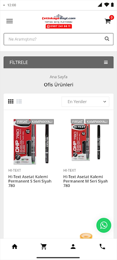 cetinkayabayi.com B2B Screen 3