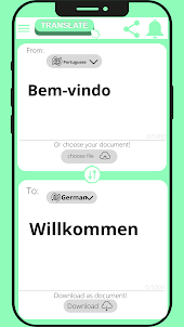 German - Portuguese Translator