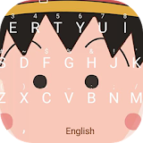 Kawaii Baby Girl Theme&Emoji Keyboard icon