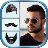 Men Hairstyle & Beard Photo Effects icon