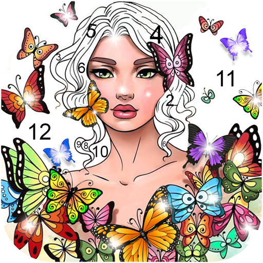 Color by Number - New Coloring Book Free