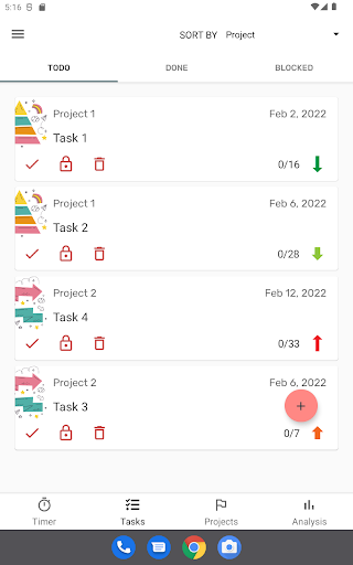 Pomodoro Timer and ToDo Planner