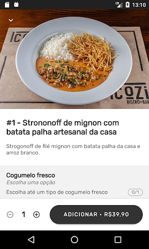 Cozi Bistrô + Bar Screen 3