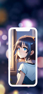 Anime Girl 4K: live Wallpapers