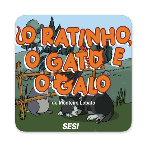 O Ratinho o Gato e o Galo logo