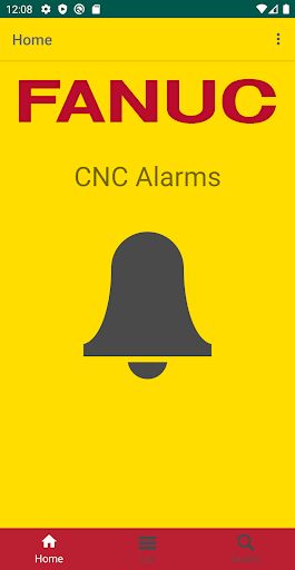Android application CNC Alarms Tool screenshort