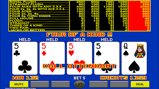 Video Poker en torneos