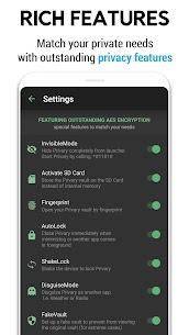 Photo Vault PRIVARY Ultra Safe MOD APK 3.2.2.5 Lancelot (Premium Unlocked) 5