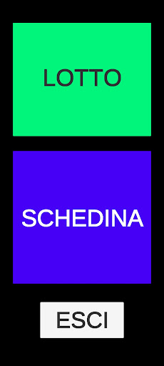 Android application Schedina e Lotto screenshort