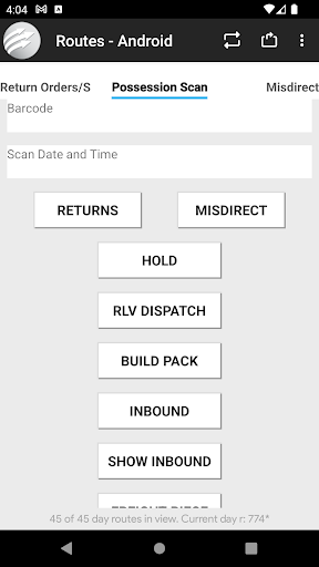 FWClient Screen 2