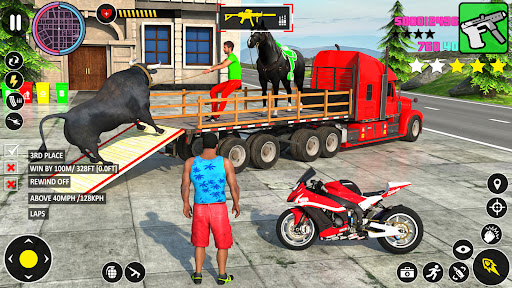 Animals Transport Truck Games Screen 2