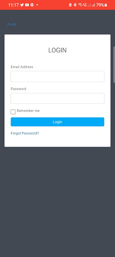 Android application Pozlo screenshort