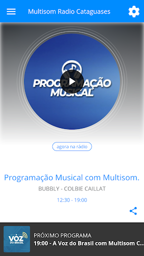 Android application Multisom Radio Cataguases screenshort