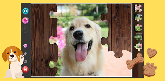 Dogs Jigsaw Puzzle Game Lovely