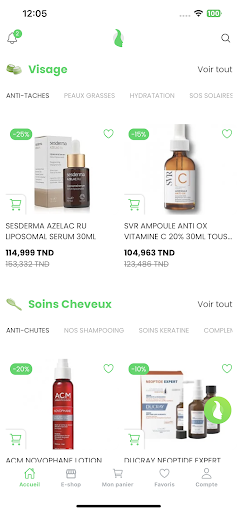 Android application Pharmashop screenshort