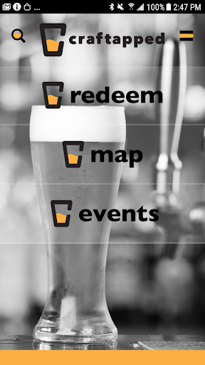 Android application Craftapped screenshort