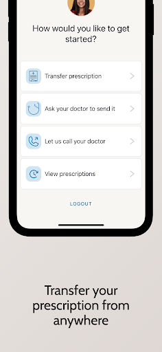 MEDS Rx - Pharmacy delivered Screen 2