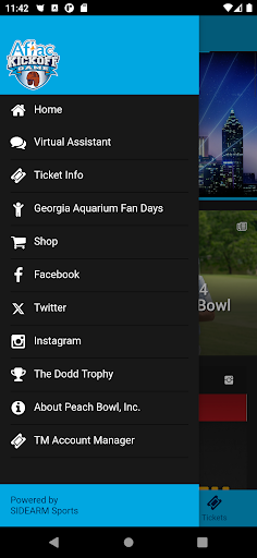 Peach Bowl, Inc. Screen 2