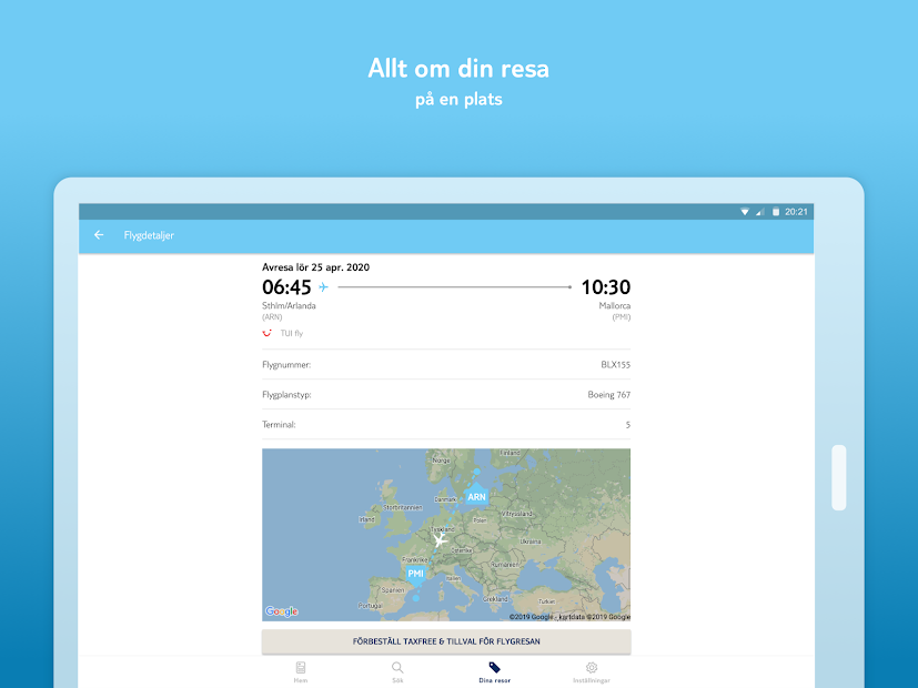 Captura de Pantalla 16 TUI Sverige – din reseapp android