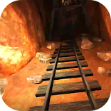 Gold Miner Speed Rail Rush 3D icon
