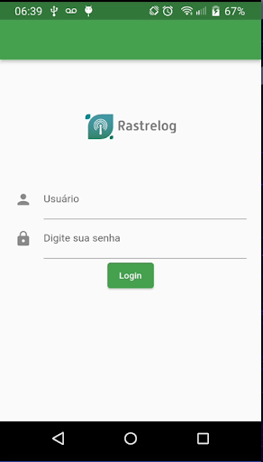 Android application Mazola Rastrelog screenshort
