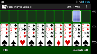 Forty Thieves Solitaire by NRS Magic LTD Screenshot