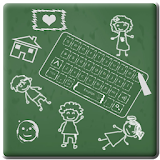 Chalk Board Keyboard Theme icon