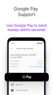 Profee: money transfers online Screenshot