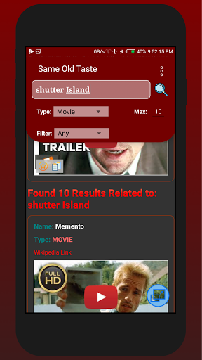 Same Old Taste Screen 3