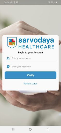 Android application Sarvodaya Healthcare screenshort