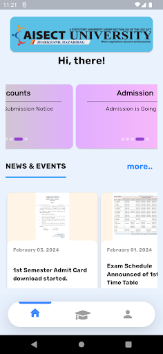 AISECT UNIVERSITY Screen 3