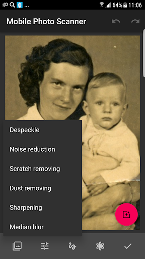 Mobile Photo Scanner (MPScan) Screen 2