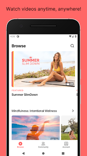 Android application Brooke Burke Workouts + LIVE screenshort