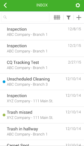 Android application Auraclean Smart Connect Mobile screenshort