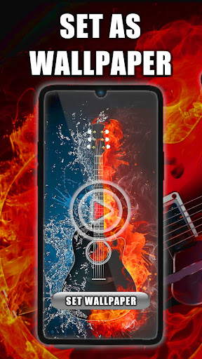 Android application Guitar Live Wallpaper screenshort
