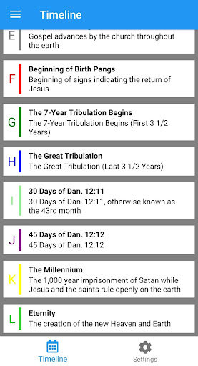 Biblical End-Times Study Tool Screen 2