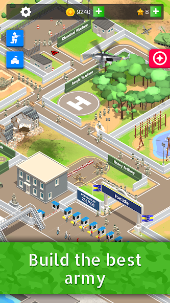 Idle Army Base: Tycoon Game banner