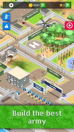 Idle Army Base: Tycoon Game - Screenshot 1