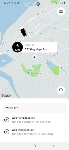 A & J Taxis Screen 2