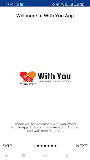 Android application With You World screenshort