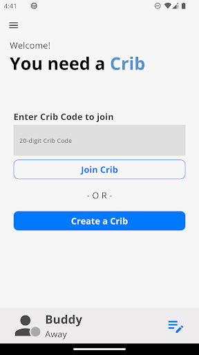 Android application Crib for roommates screenshort