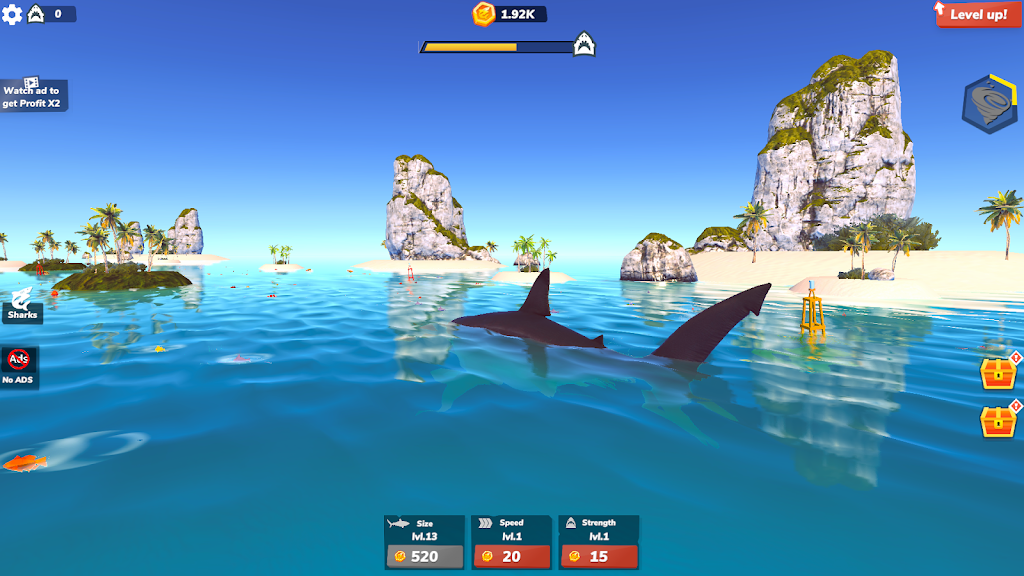 Idle Shark 2-Mega Tycoon Game MOD APK 04