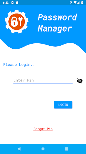 Android application Password Manager Safe screenshort