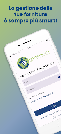 Android application ENERGIA PULITA screenshort