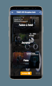 Captura 1 TONOR USB Microphone Guide android