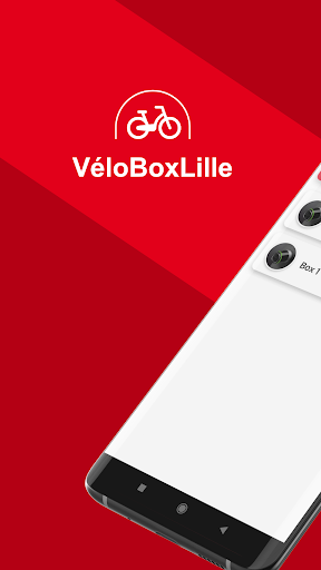 Android application VéloBoxLille screenshort