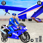 Cover Image of Download Police Moto Bike Transport Truck  APK
