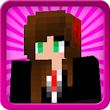 Mc Skins for girls in suits icon