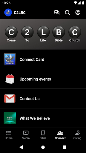Come to Life Bible Church Screen 3